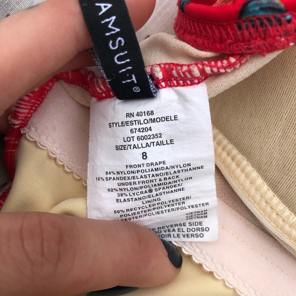 NWT MIRACLE BEACH BETTY DREAMSUIT One Piece Swim - Picture 15 of 15